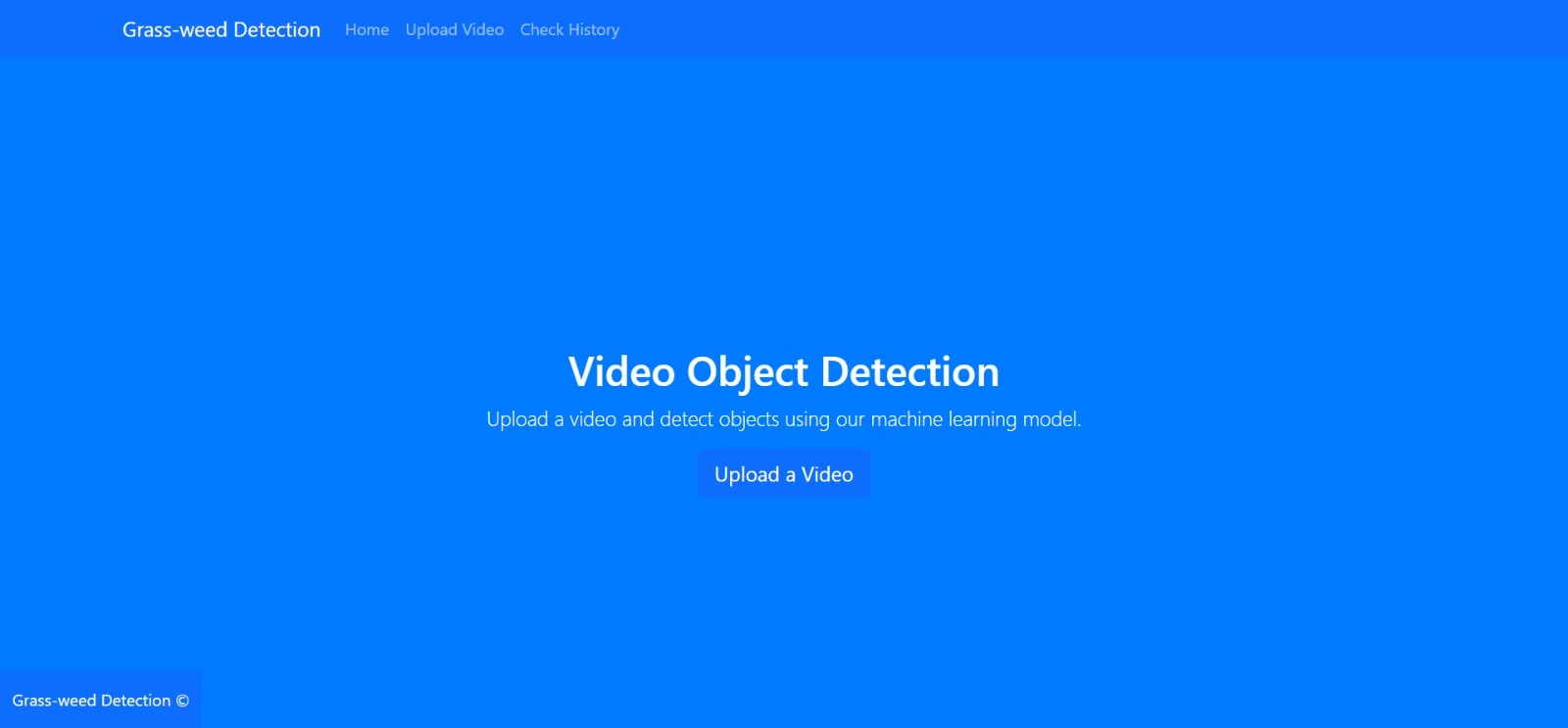 Flask Frontend screenshot 1